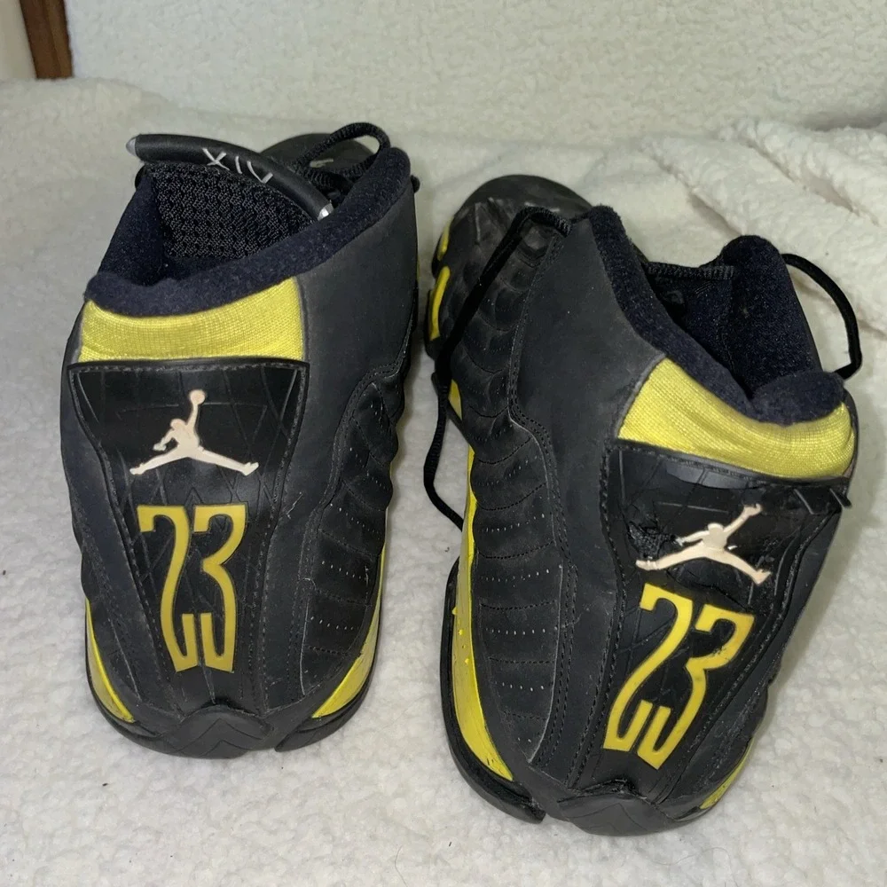 Nike Air Jordan 14 Retro Thunder 2014 487471-070 Last Shot‎ Size 17